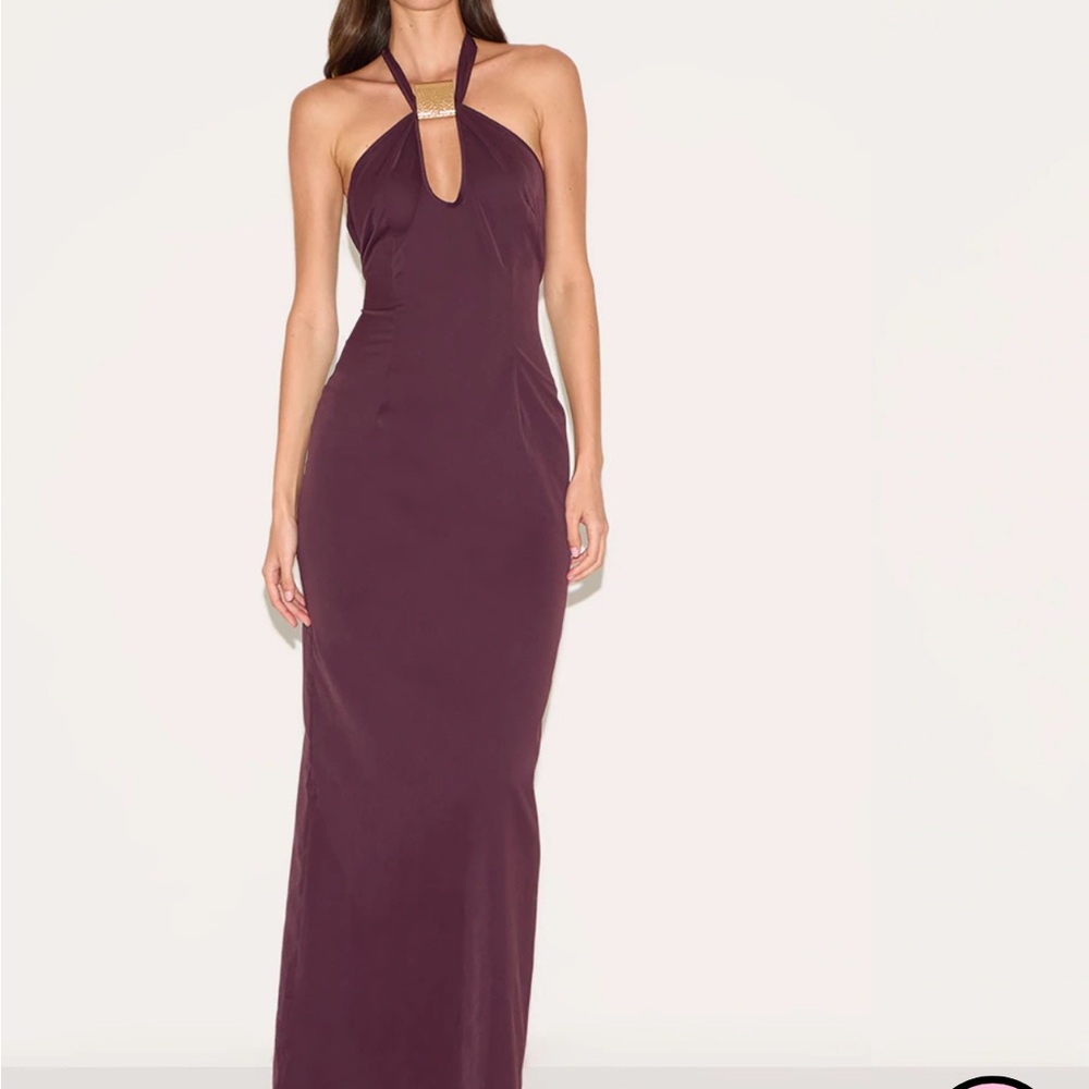 PLT NWT plum gown 8